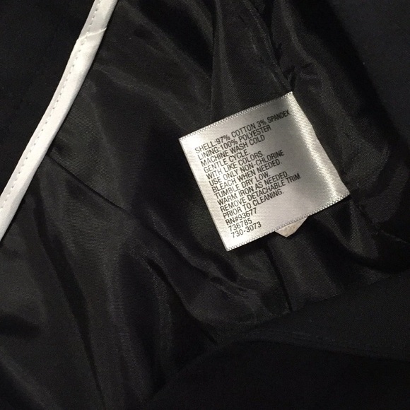 Worthington Black Pencil Skirt Stud Accents - Picture 5 of 5